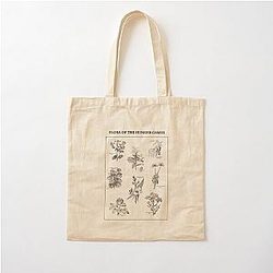 Flora of the Hunger Games Cotton Tote