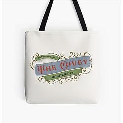 Stephen Covey The Hunger Games District 12 All Over Print Tote Bag