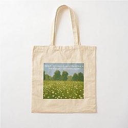 Hunger Games Quote Cotton Tote Bag