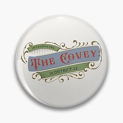 Stephen Covey in the Hunger Games District 12 Pin