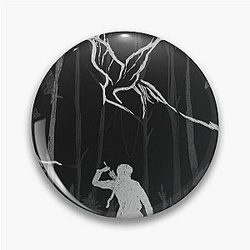 Hunger Games Matte Black Pin