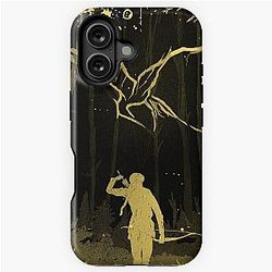 Hunger Games Woods Black iPhone Case