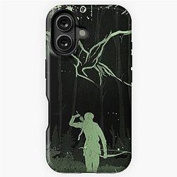 Hunger Games Wood iPhone Black Tough Case