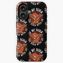 Mockingjay If We Burn You Burn With Us iPhone Tough Case