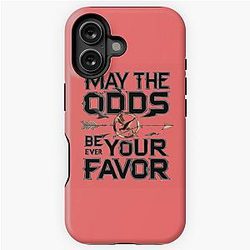 May the Odds Be Ever in Your Favor Hunger Games Fan Art iPhone Case