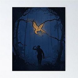 Hunger Games in the Woods Poster