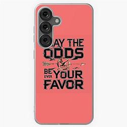 May the Odds Be Ever in Your Favor Hunger Games Fan Art Samsung Galaxy Soft Case