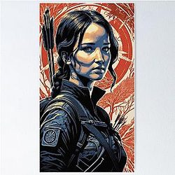 Katniss Hunger Games Poster