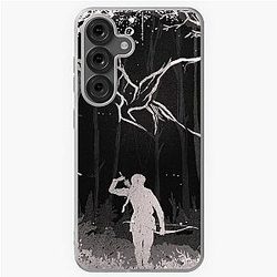 Hunger Games Woods Black Pink Samsung Galaxy Soft Case