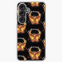 Mockingjay - If We Burn You Burn With Us Samsung Galaxy Case