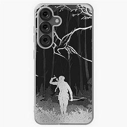Hunger Games Wood Matte Black Samsung Galaxy Soft Case