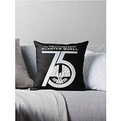 The Hunger Games Quell Throw Pillow