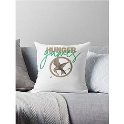 Hunger Games Revolution: Fear and Survival Throw Pillow