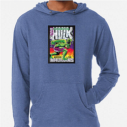 Raging Monster The Incredible Hulk Hoodies
