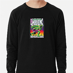 Raging Monster The Incredible Hulk Sweatshirts