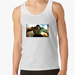 Green Goliath The Incredible Hulk Tank Tops