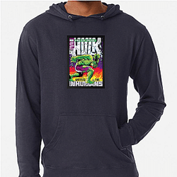 Raging Monster The Incredible Hulk Hoodies