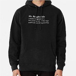 Mr. Brightside by The Killers Black Pullover Hoodie RB0301