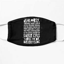 Mr Brightside   The Killers Lyrics Flat Mask RB0301