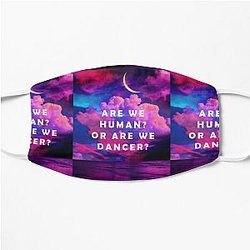 Are we human or are we dancer  the killers design  Flat Mask RB0301