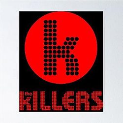 Best seller the killers logo exselna Essential Poster RB0301