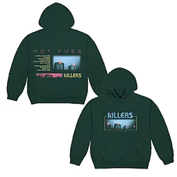 HOT FUSS TRACKLIST FOREST DK1310 The Killers Hoodie