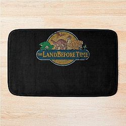 Funny The Land Before Time Retro Wave Bath Mat