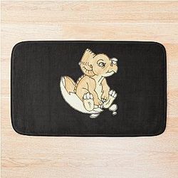 The Land Before Time Cera Sticker Bath Mat