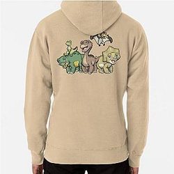 Dinosaurs in the Land Before Time Pullover Hoodie