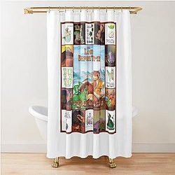 Endowed Beauty The Land Before Time Vintage Shower Curtain