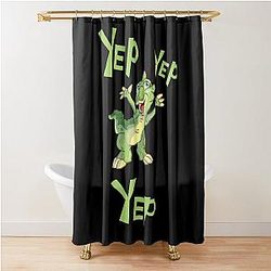 Mens Waterproof The Land Before Time Lucky Gift Shower Curtain