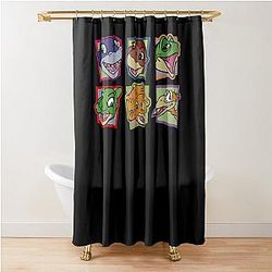 The Land Before Time Collection Gift For Fan Shower Curtain