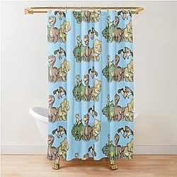 Dinosaurs in the Land Before Time Shower Curtain