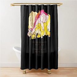Endowed Beauty Dino Cerma Good The Land Before Time Group Hug Retro Shower Curtain