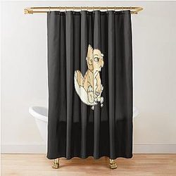 The Land Before Time Cera Sticker Shower Curtain