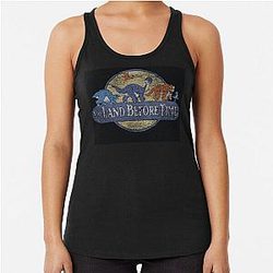 The Land Time Retro Racerback Tank Top