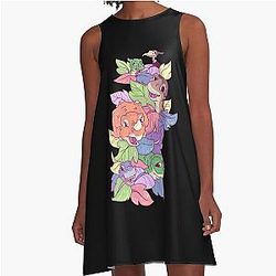 Gift Movie Fans The Land Before Time Awesome For a-Line Dress