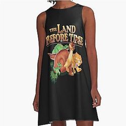 THE LAND BEFORE TIME A-Line Dress