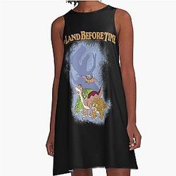The Land Before Time A-Line Dress