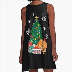 Mens Women's The Land Before Time Movie Fan A-Line Dress