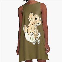 The Land Before Time A-Line Dress