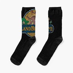 Land Before Time Retro Wave Socks