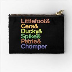 The Land Before Time Gang Of Five Chomper Zipper Pouch