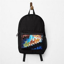 The Land Before Time - Petit Pied and his friend Backpack