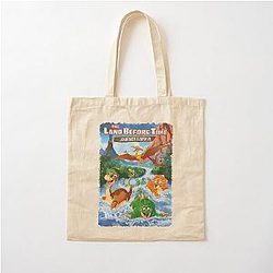 Endowed Beauty Land Before Time Gift For Fans Cotton Tote Bag