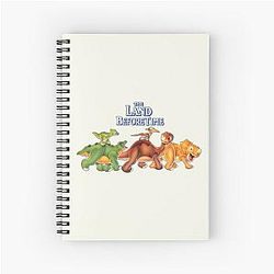 The Land Before Time and Petit Pied his friends Notebook