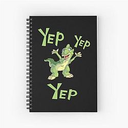 Mens The Land Before Time Lucky Gift Spiral Notebook