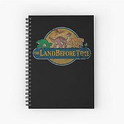 Funny Gifts The Land Before Time Retro Spiral Notebook