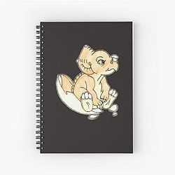 The Land Before Time Candy Cera Spiral Notebook