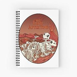 The Endowed Beauty Land Before Time Spiral Notebook